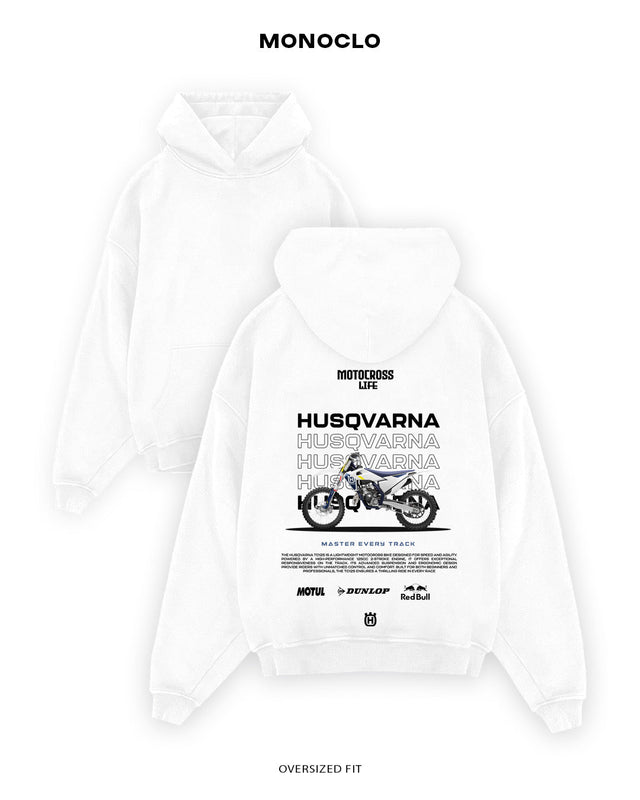 Худі Monoclo Husqvarna - shop_name Білий