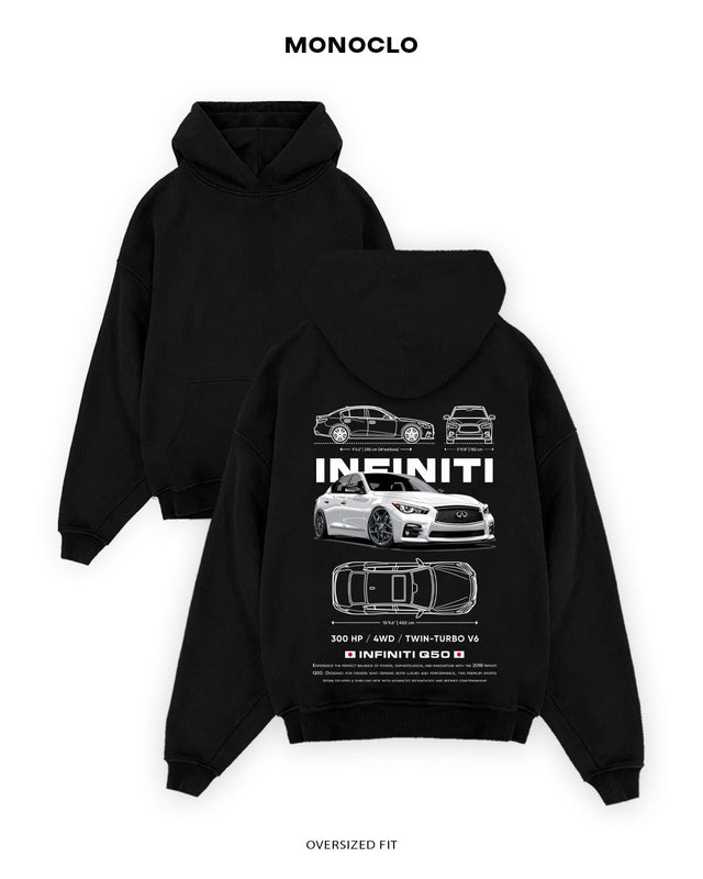Худі Monoclo Infiniti Q50 - shop_name Чорний