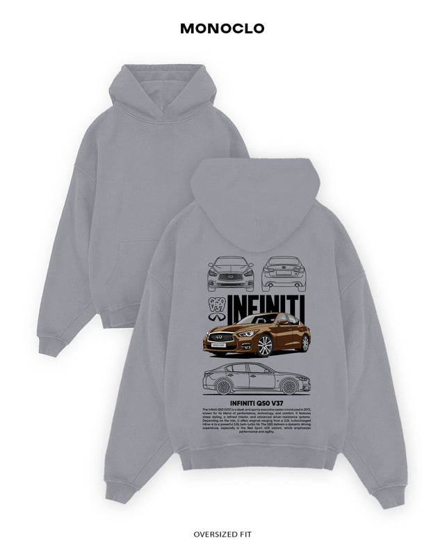 Худі Monoclo Infiniti Q50 V37 Brown - shop_name Сірий
