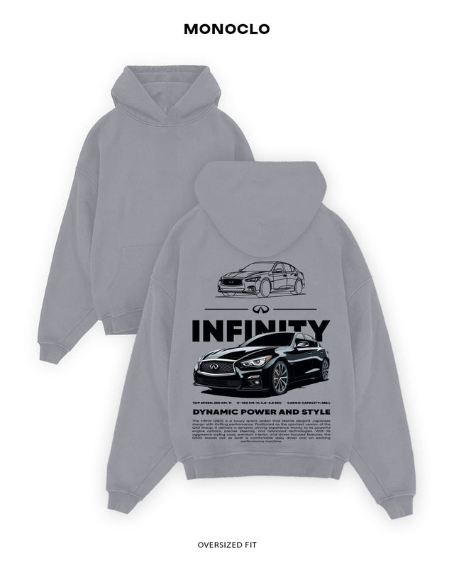 Худі Monoclo Infiniti Q50S - shop_name Сірий