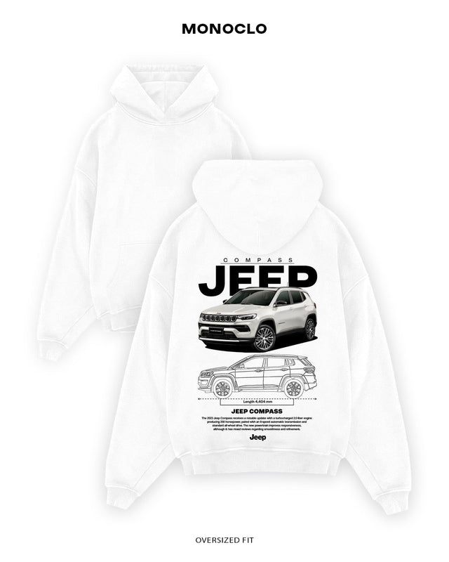 Худі Monoclo Jeep Compass - shop_name Білий