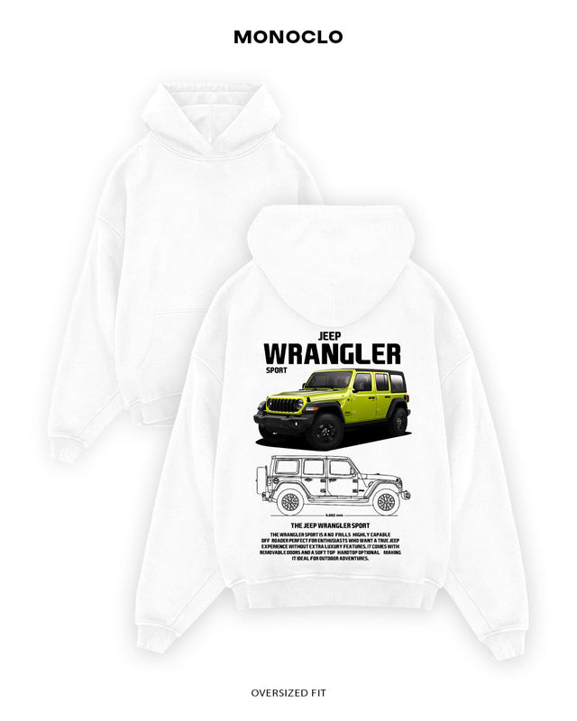 Худі Monoclo Jeep Wrangler Sport - shop_name Білий