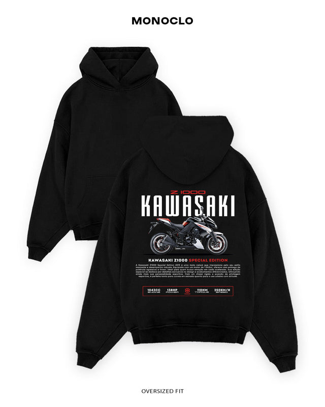 Худі Monoclo Kawasaki Z1000 - shop_name Чорний