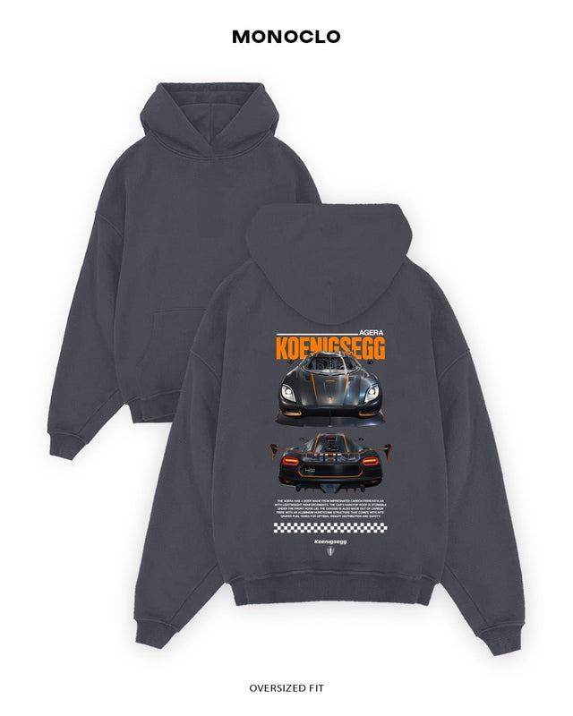 Худі Monoclo Koenigsegg Agera - shop_name Графітовий