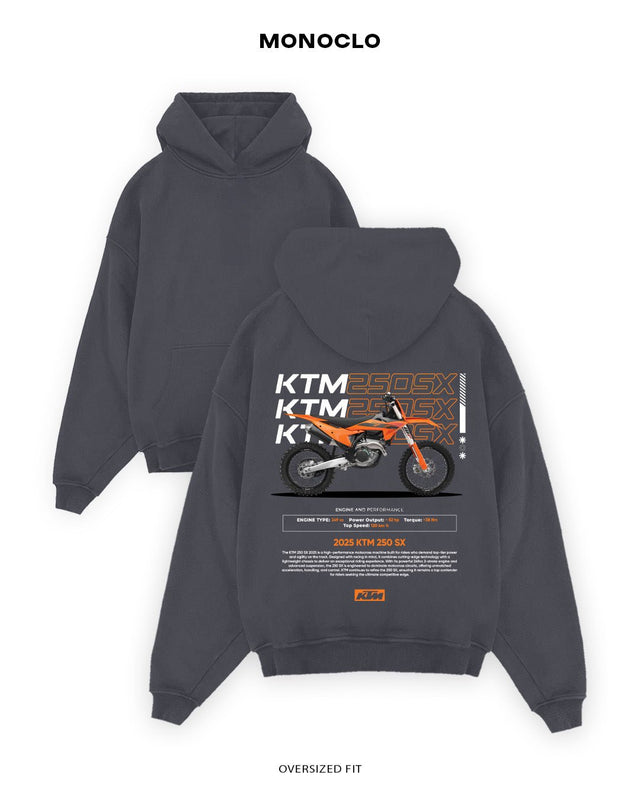 Худі Monoclo KTM 250 SX 2025 - shop_name Графітовий