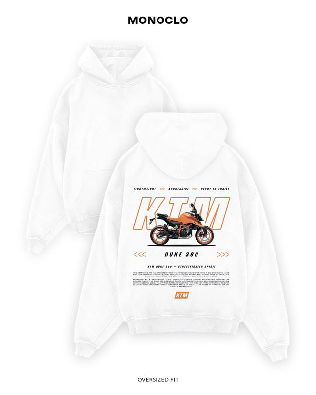 Худі Monoclo KTM Duke 390 - shop_name Білий