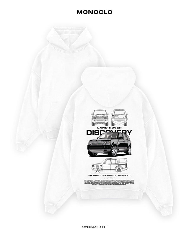 Худі Monoclo Land Rover - shop_name Білий