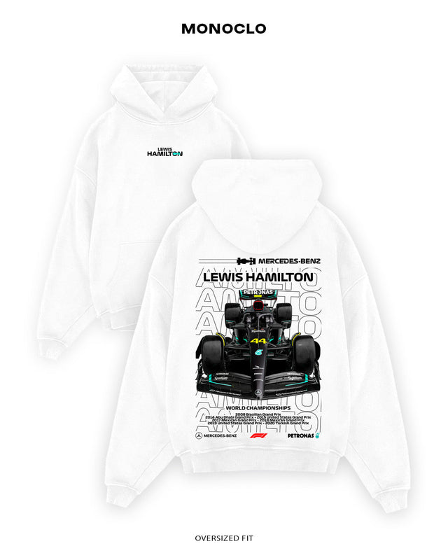 Худі Monoclo Lewis Hamilton Legend - shop_name Білий