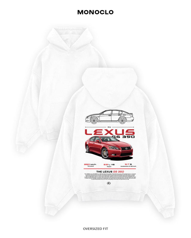 Худі Monoclo Lexus GS 350 - shop_name Білий