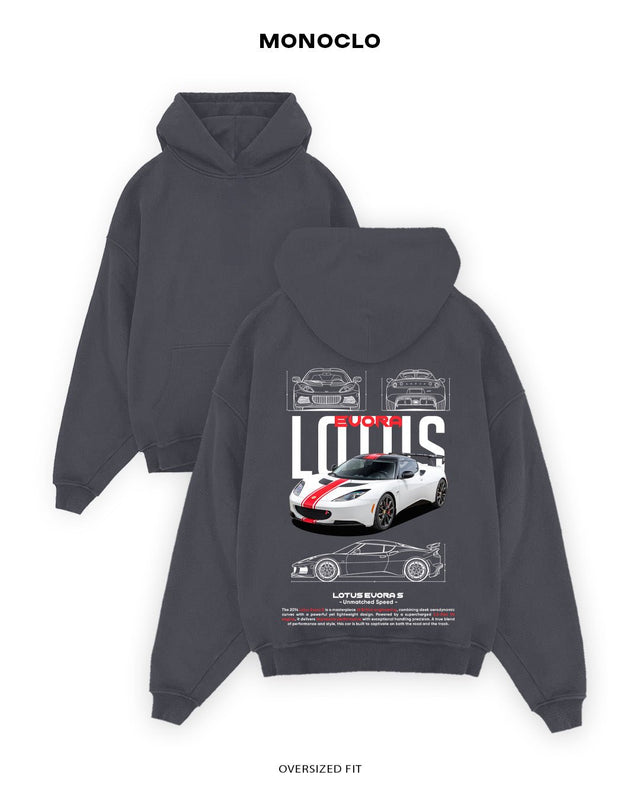 Худі Monoclo Lotus Evora S - shop_name Графітовий