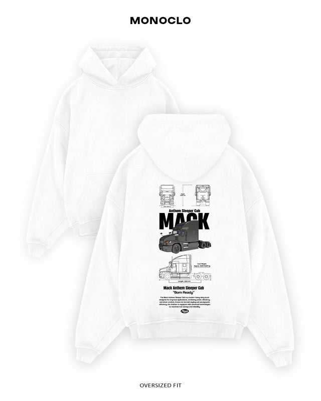 Худі Monoclo Mack Anthem Sleeper Cab - shop_name Білий