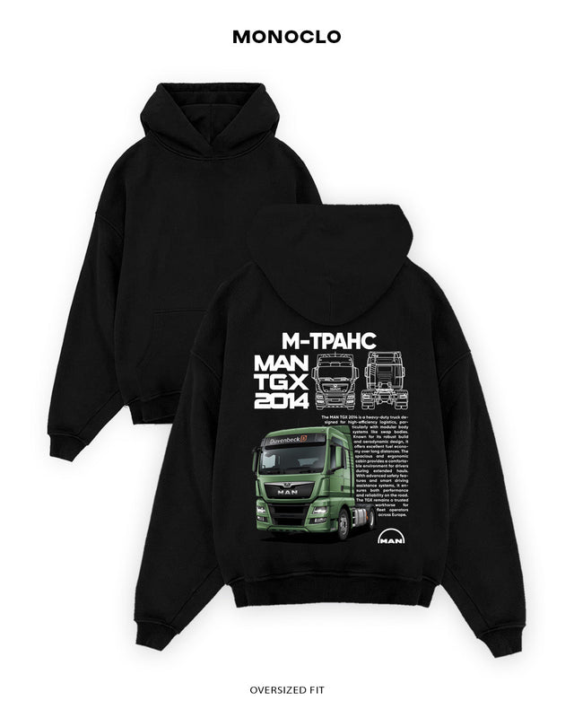 Худі Monoclo MAN TGX 2014 - shop_name Чорний