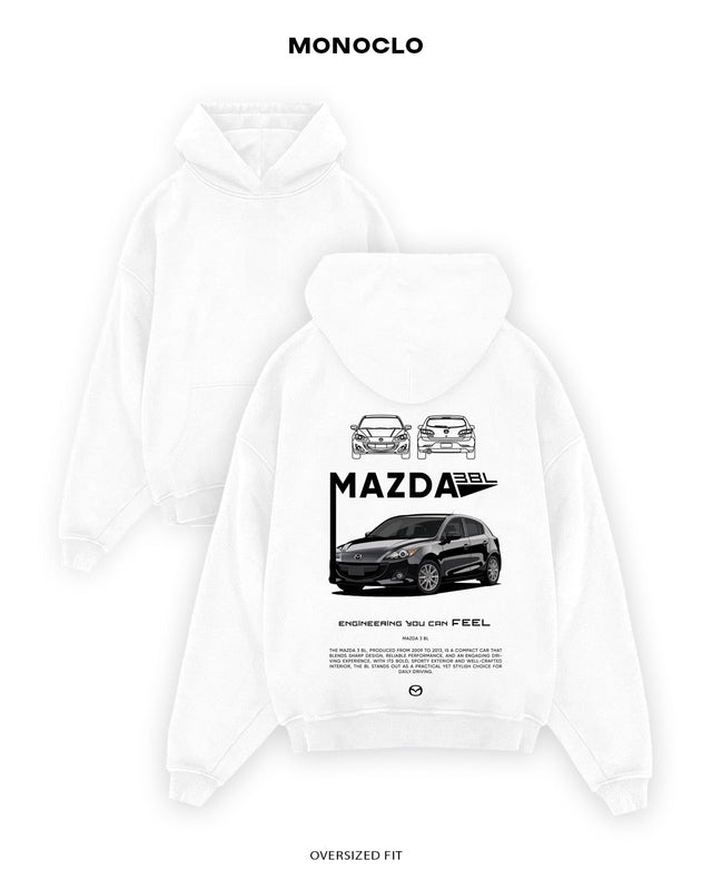 Худі Monoclo Mazda 3 BL - shop_name Білий