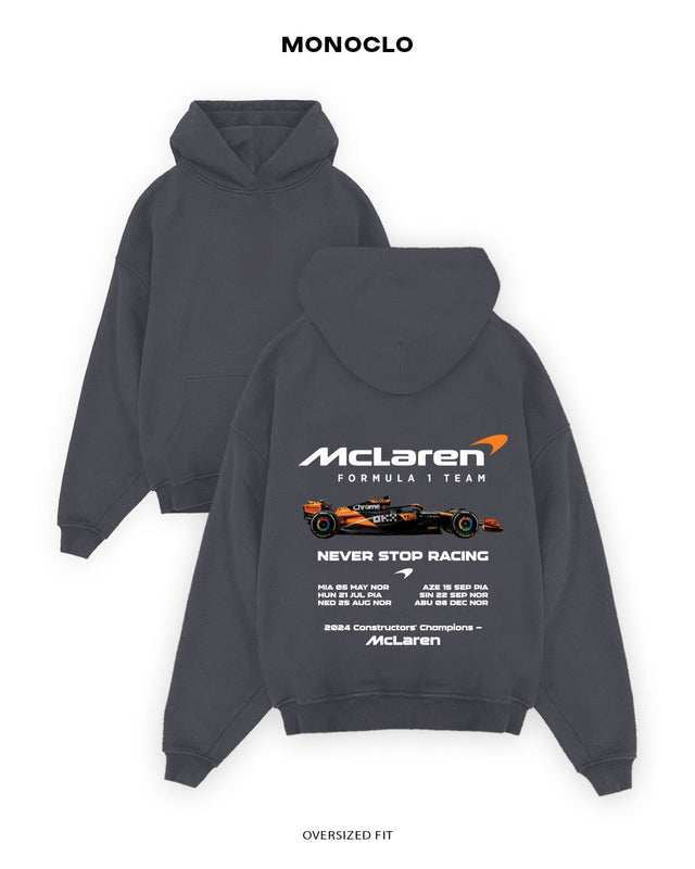 Худі Monoclo McLaren Formula 1 Team Never Stop - shop_name Графітовий