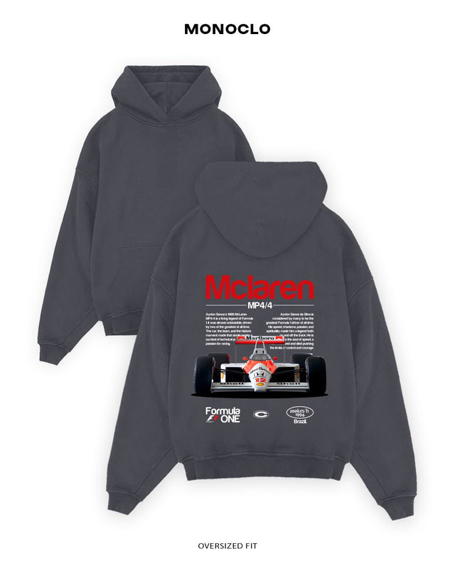Худі Monoclo McLaren MP4/4 Formula 1 - shop_name Графітовий