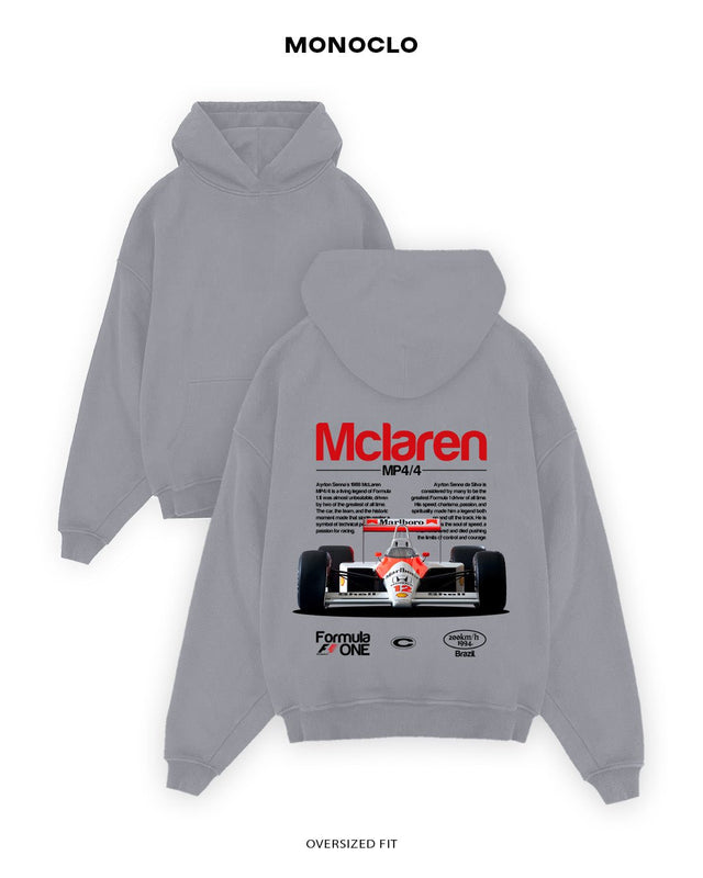 Худі Monoclo McLaren MP4/4 Formula 1 - shop_name Сірий