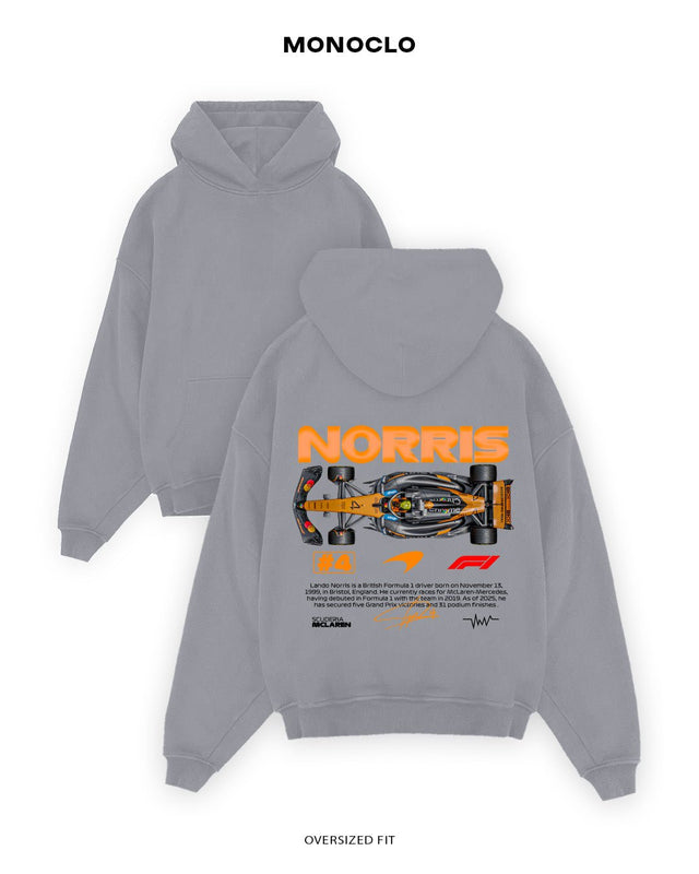 Худі Monoclo McLaren Norris Orange Spirit - shop_name Сірий