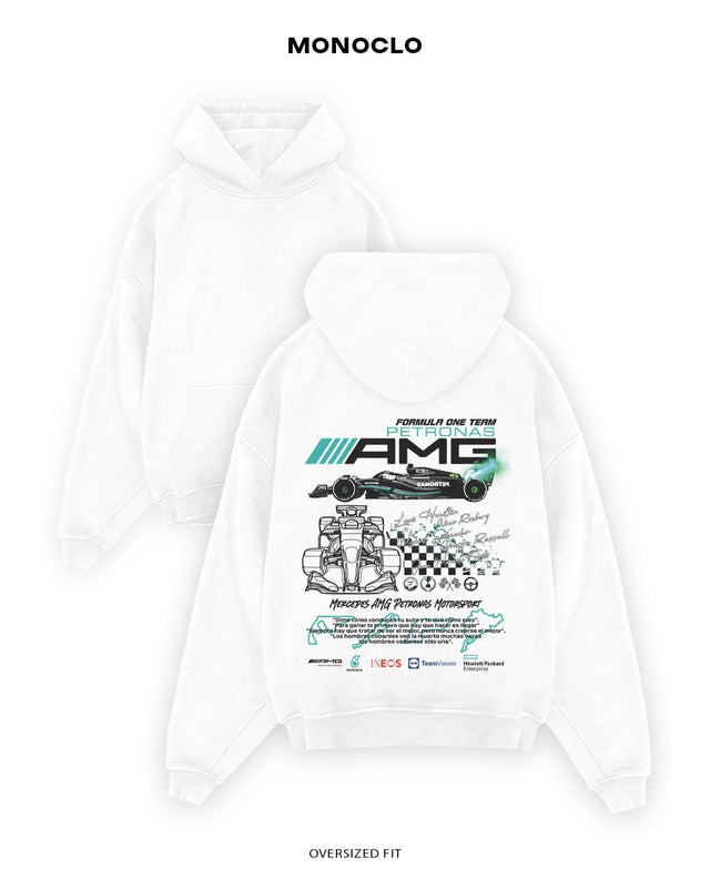 Худі Monoclo Mercedes AMG Petronas - shop_name Білий