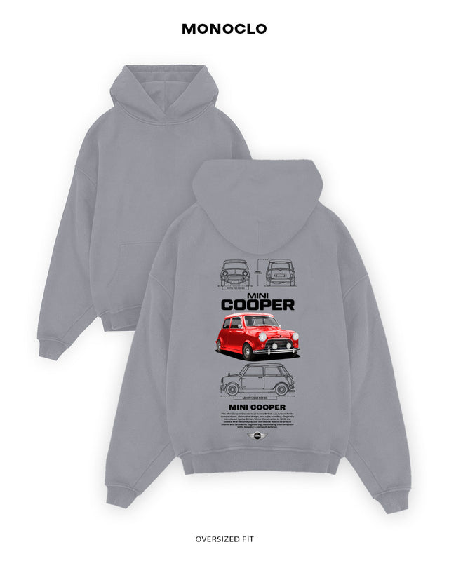 Худі Monoclo Mini Cooper Red - shop_name Сірий