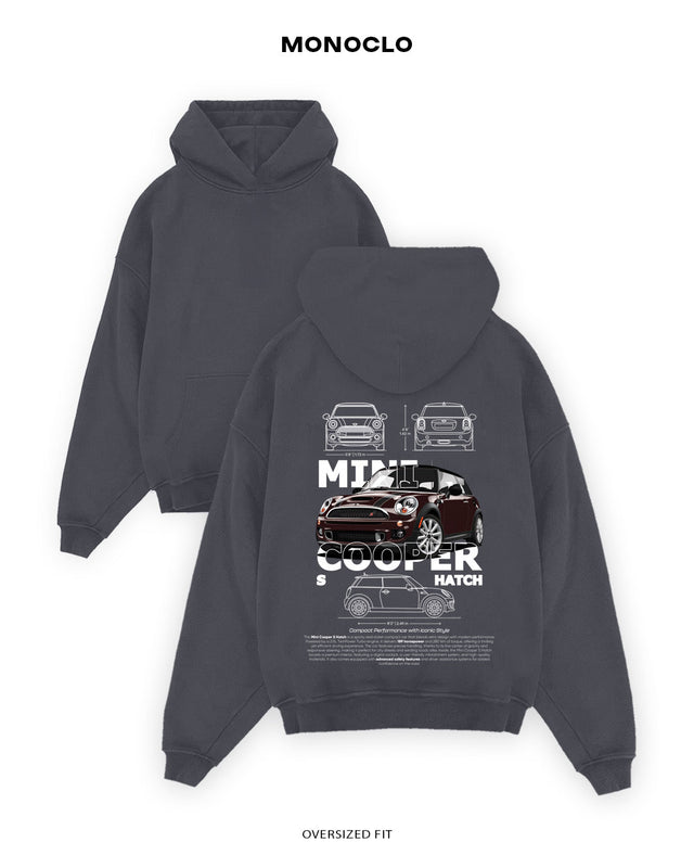 Худі Monoclo Mini Cooper S Hatch - shop_name Графітовий
