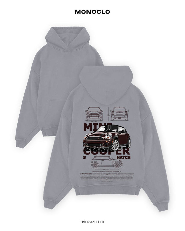 Худі Monoclo Mini Cooper S Hatch - shop_name Сірий