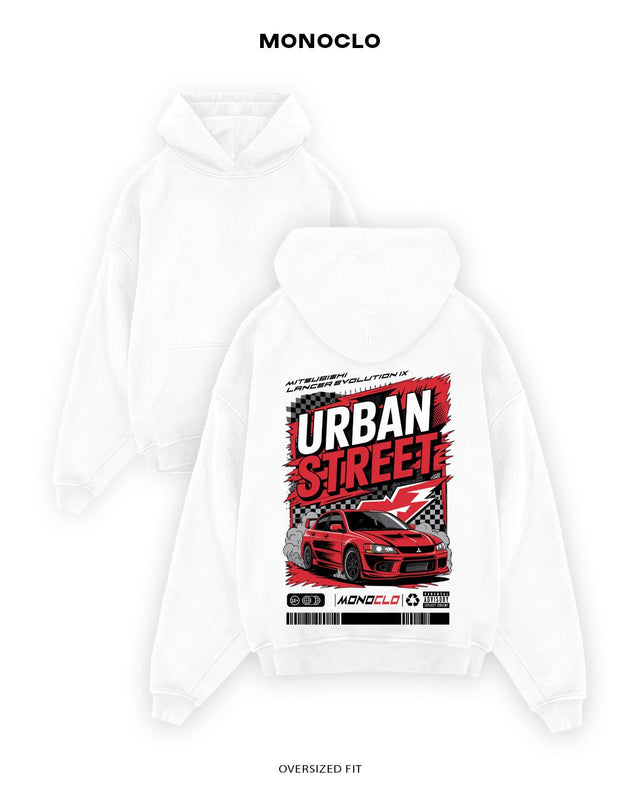 Худі Monoclo Mitsubishi Urban Street - shop_name Білий