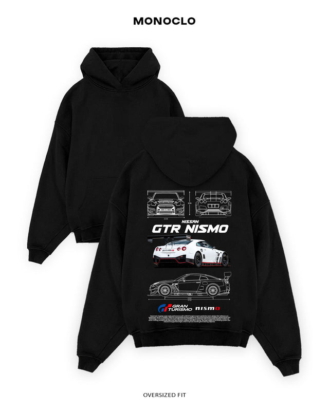 Худі Monoclo Nissan GTR Nismo - shop_name Чорний