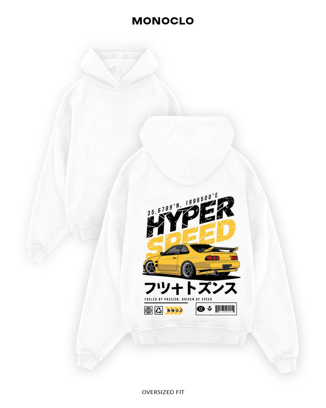 Худі Monoclo Nissan Silvia S13 - shop_name Білий
