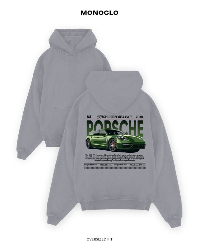 Худі Monoclo Porsche Panamera 4S - shop_name Сірий
