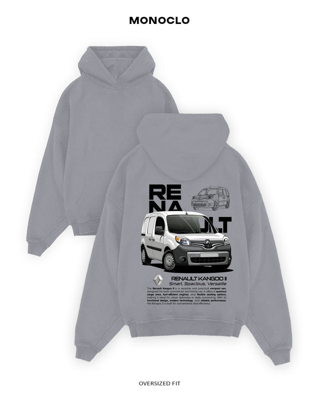 Худі Monoclo Renault Kangoo II - shop_name Сірий