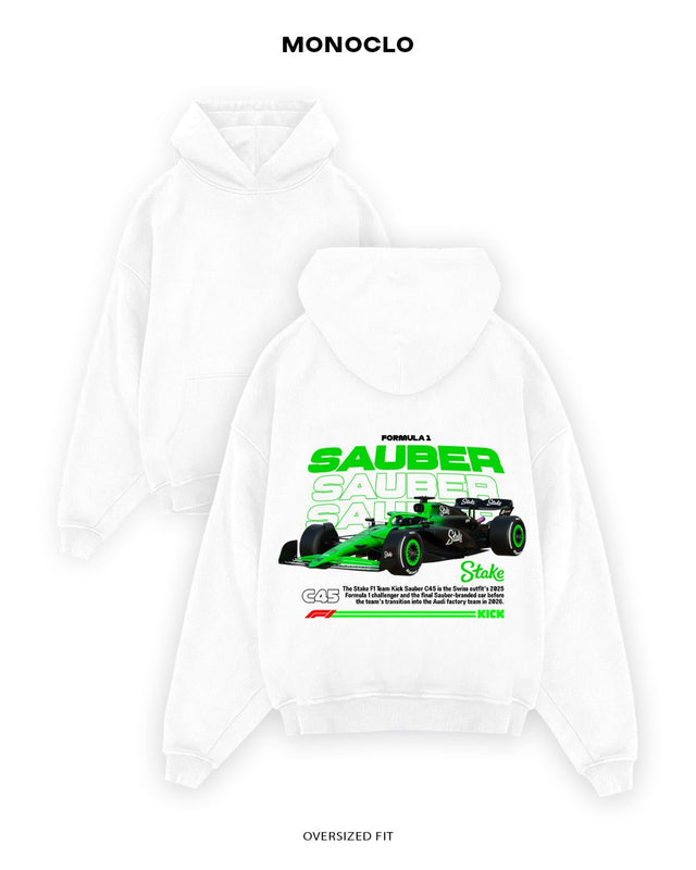 Худі Monoclo Sauber C45 - shop_name Білий