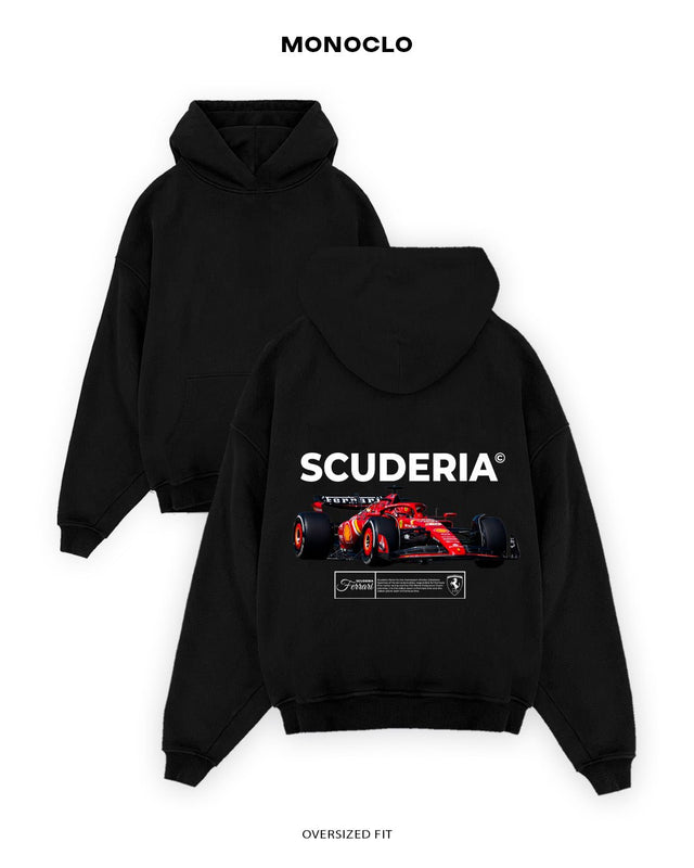 Худі Monoclo Scuderia Ferrari F1 🔴 - shop_name Чорний