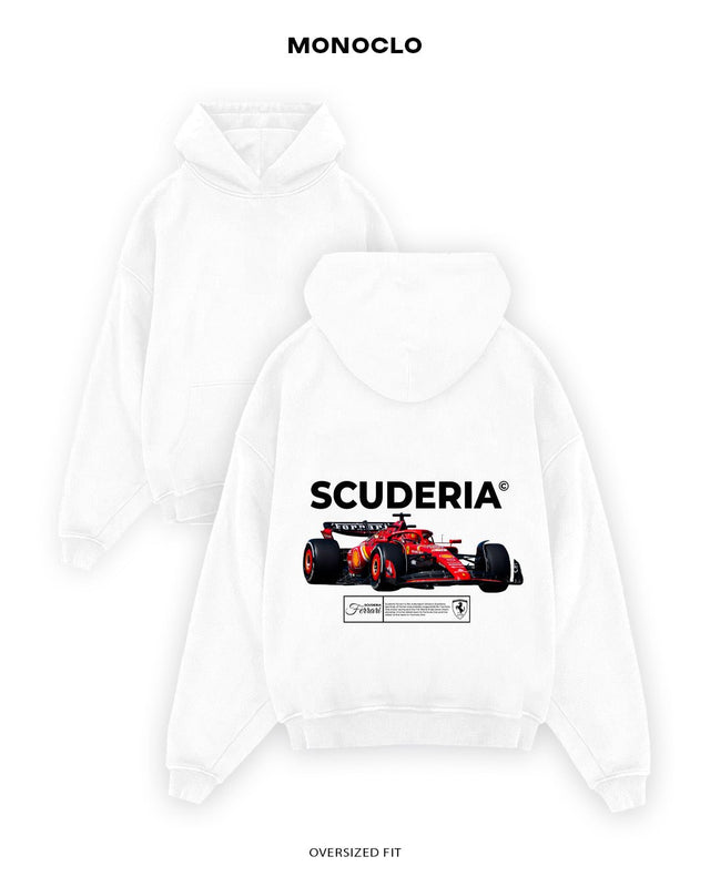 Худі Monoclo Scuderia Ferrari F1 🔴 - shop_name Білий