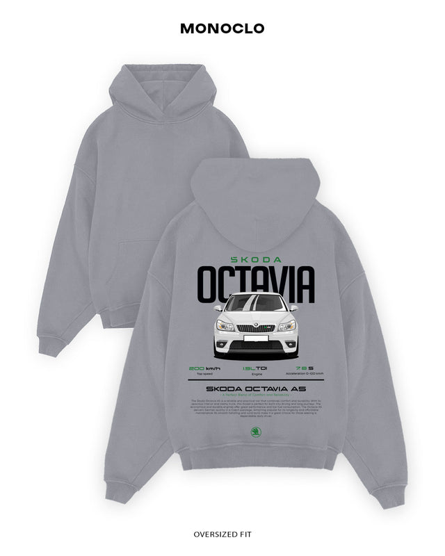Худі Monoclo Skoda Octavia A5 2 - shop_name Сірий