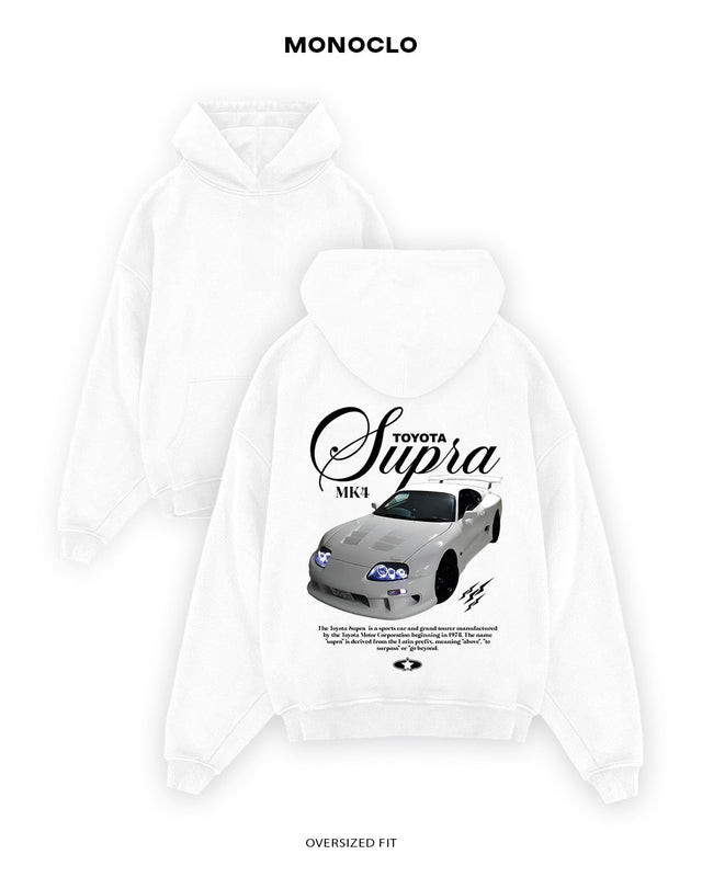 Худі Monoclo Toyota Supra MK4 White