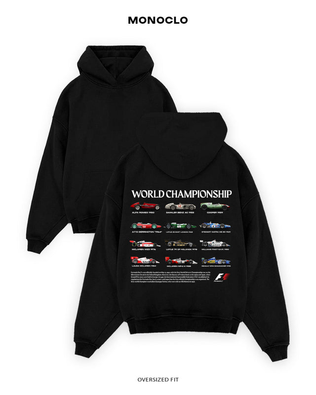 Худі Monoclo World Championship 🏆 - shop_name Чорний