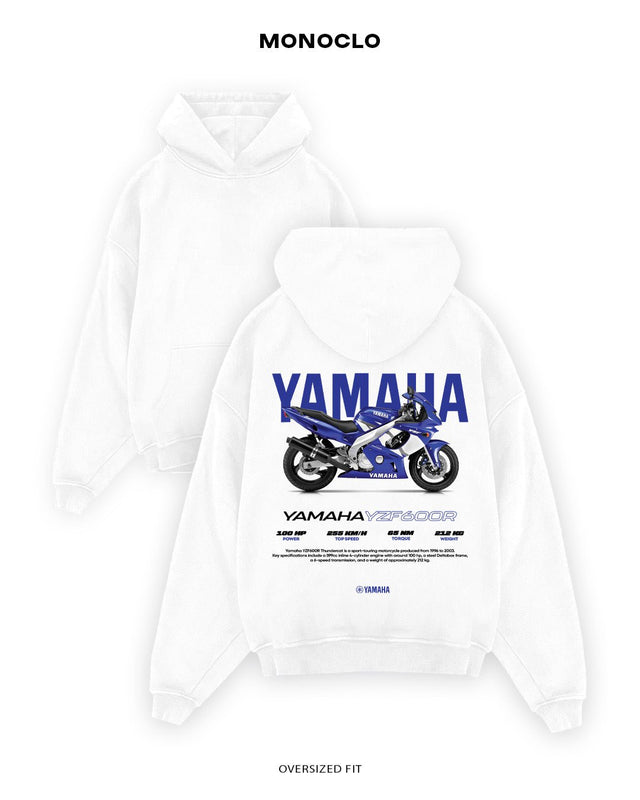 Худі Monoclo Yamaha YZF600R - shop_name Білий