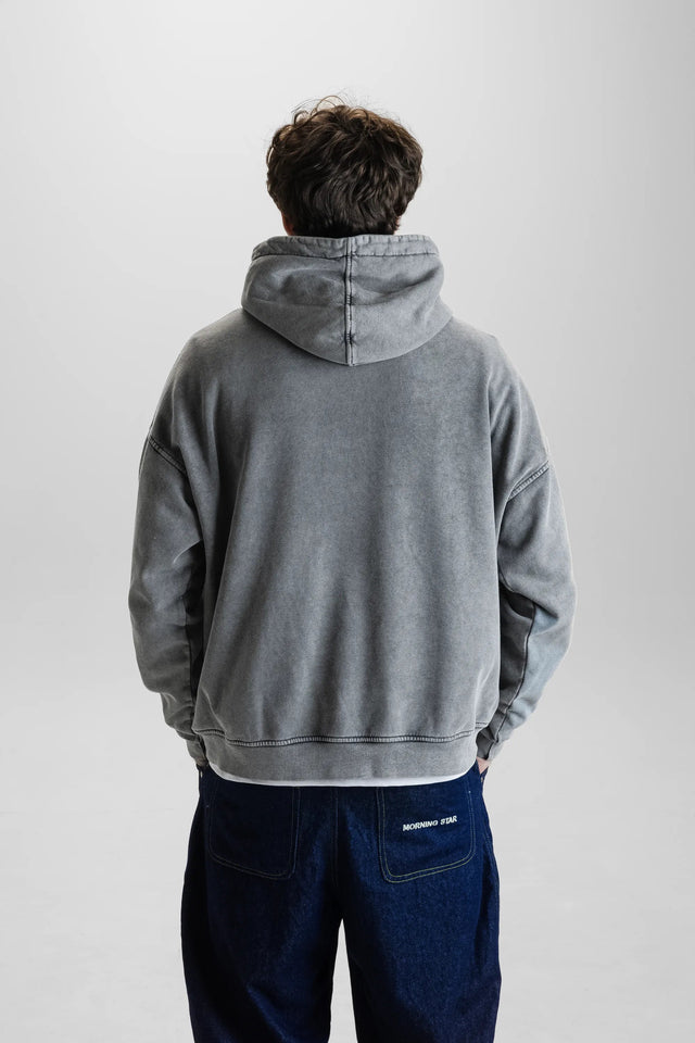 Худі oversize варене вінтаж сіре - shop_name