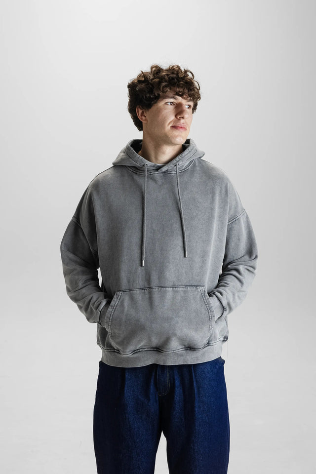 Худі oversize варене вінтаж сіре - shop_name