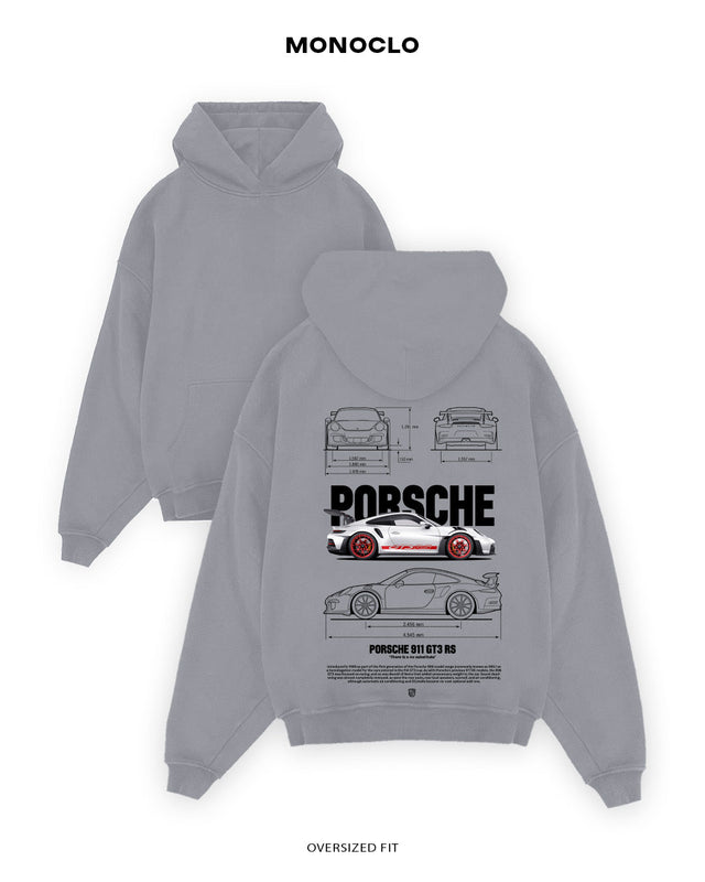 Худі Porsche 911 Classic – Чорний