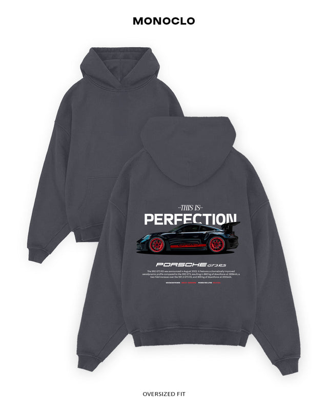 Худі Porsche 992 - shop_name Графітовий