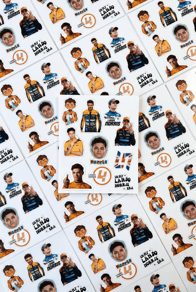 Стікерпак Monoclo Lando Norris Pack