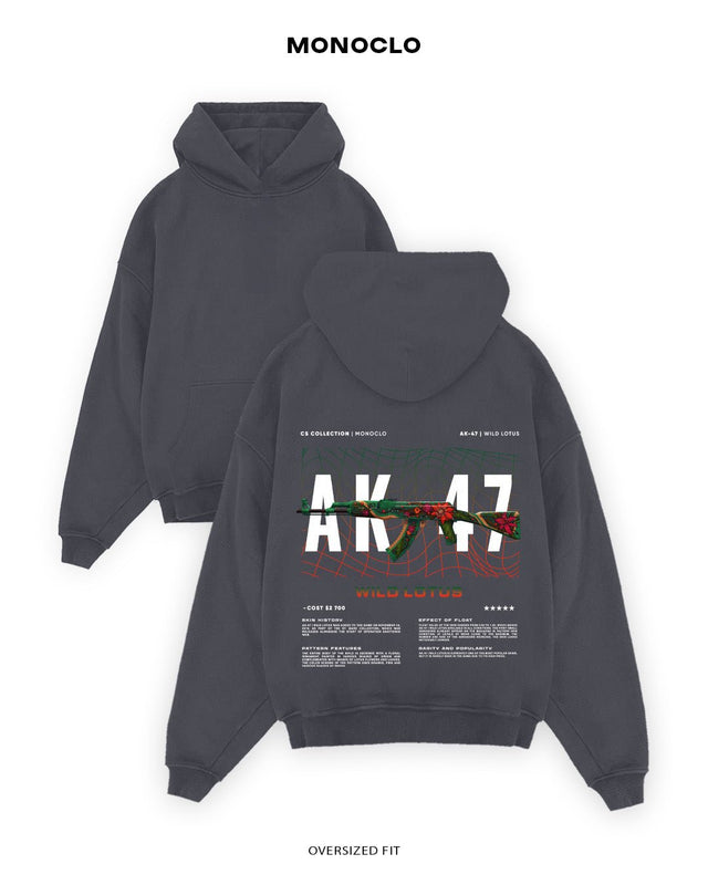 Худі Monoclo AK-47 Wild Lotus