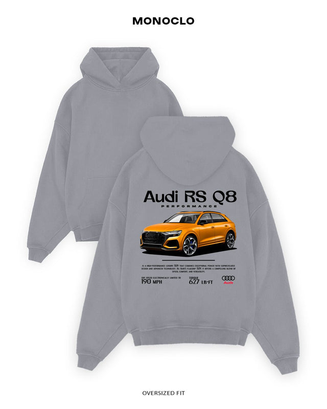 Худі Monoclo Audi RS Q8 Performance – Сірий