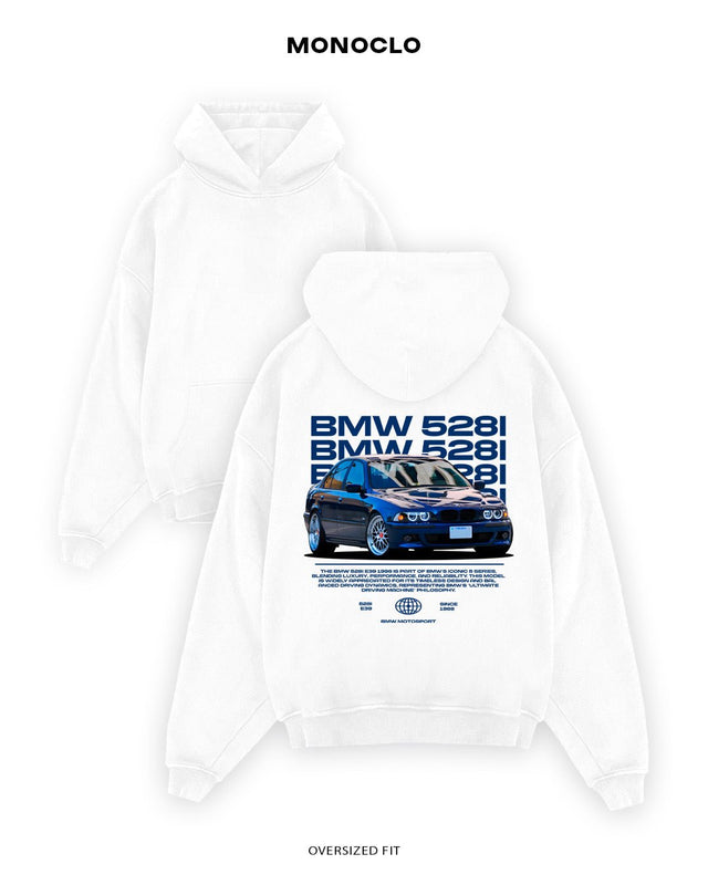 Худі Monoclo BMW 528i – Білий