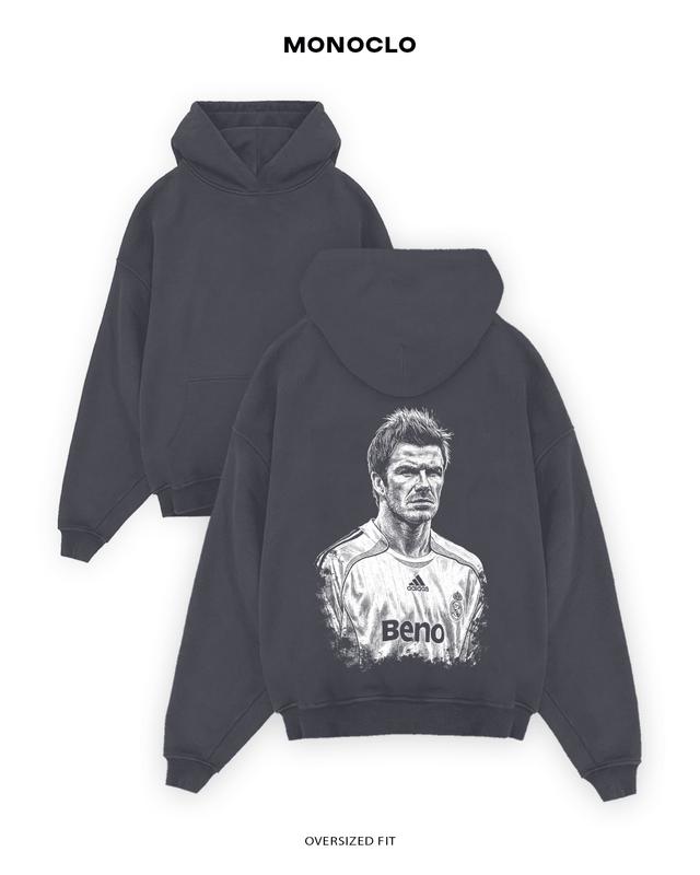 Худі Monoclo David Beckham Real Madrid Era – Сірий
