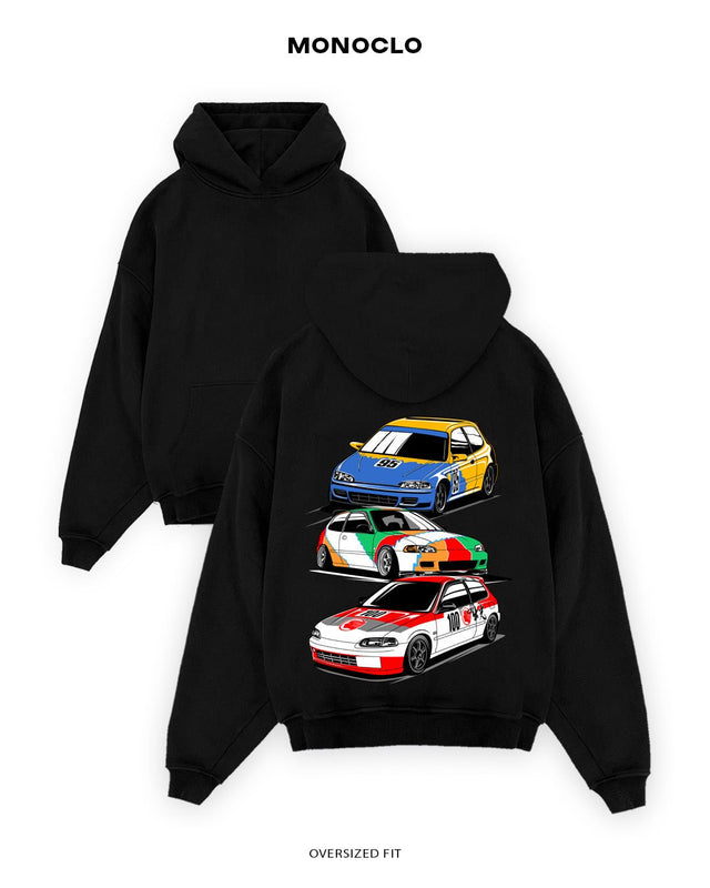 Худі Monoclo Honda JDM Civic Stack