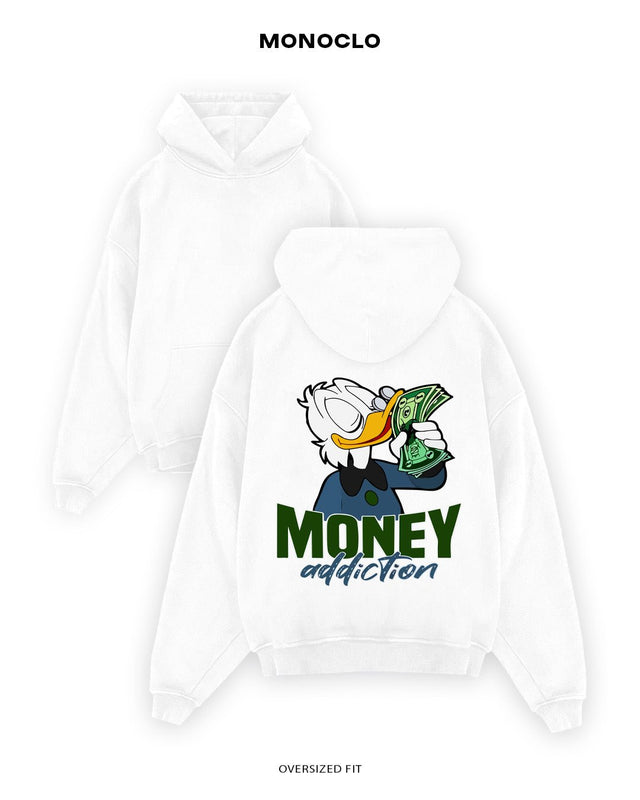 Худі Monoclo Money Addiction – Білий