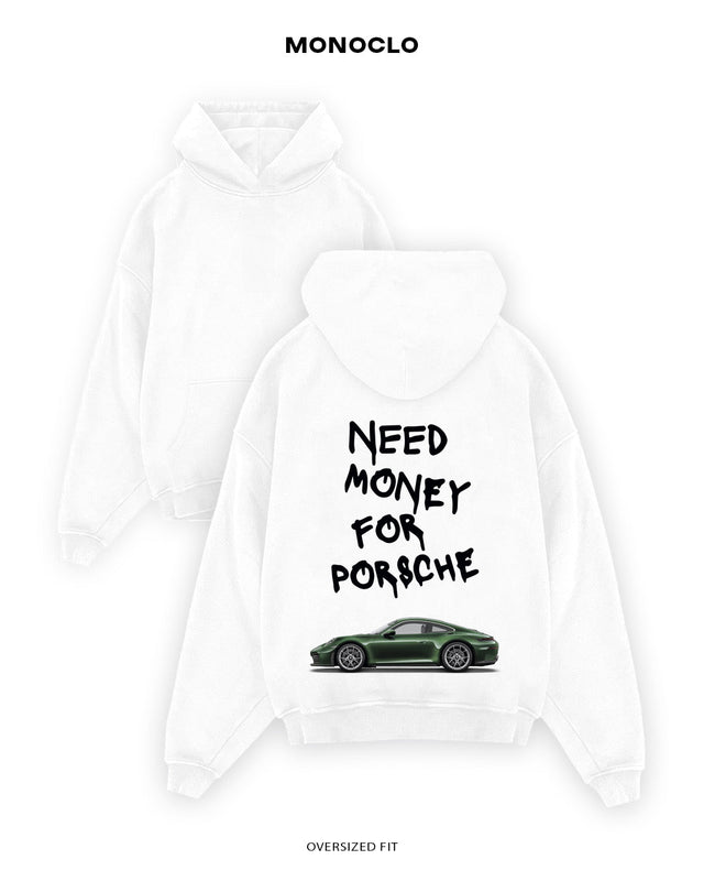 Худі Monoclo Need Money For Porsche Green