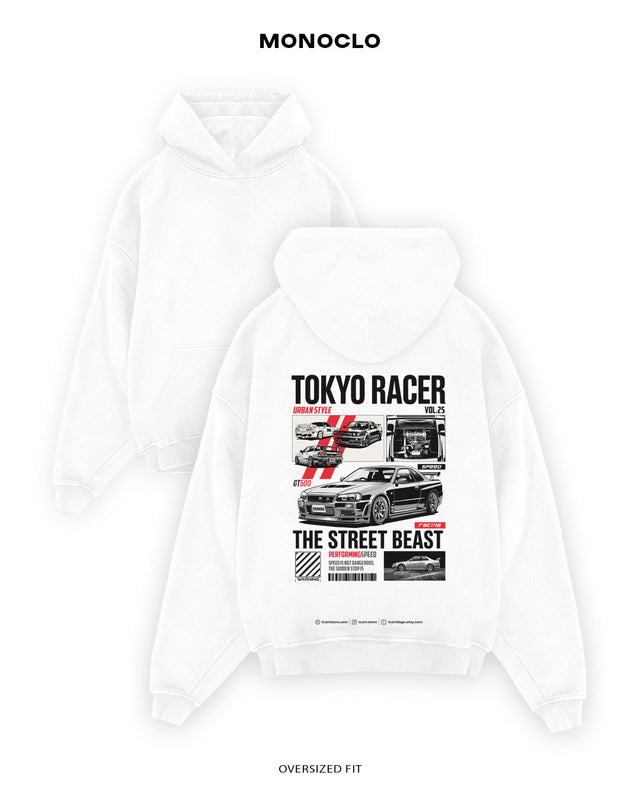 Худі Monoclo Nissan Skyline GT-R R34 Tokyo Racer